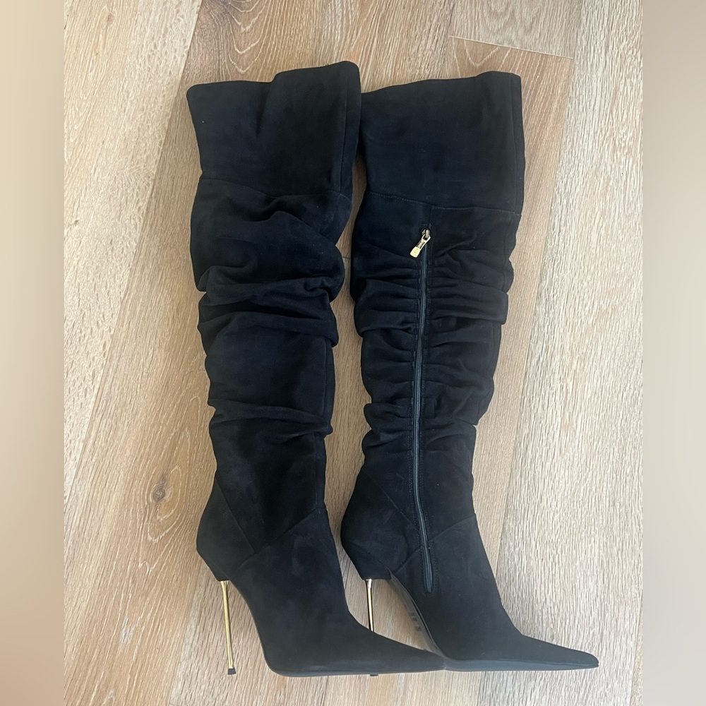 R&Renzi Thigh High Slouch Boots Size 40